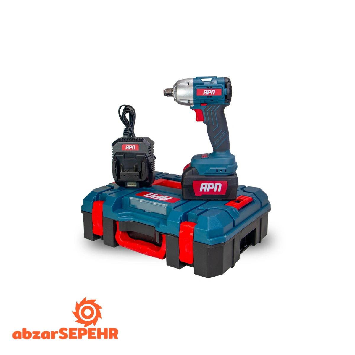 بکس شارژی 1/2 براشلس apn مدل BW12T - تصویر 3